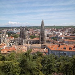 Burgos Spain Skyline