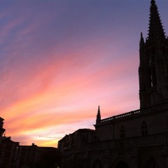 Sunset in Burgos